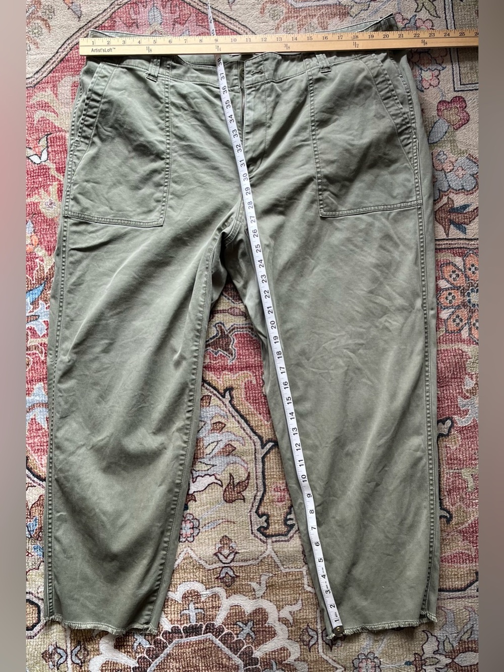 Madewell Slim Straight Utility Pants Sz 18W